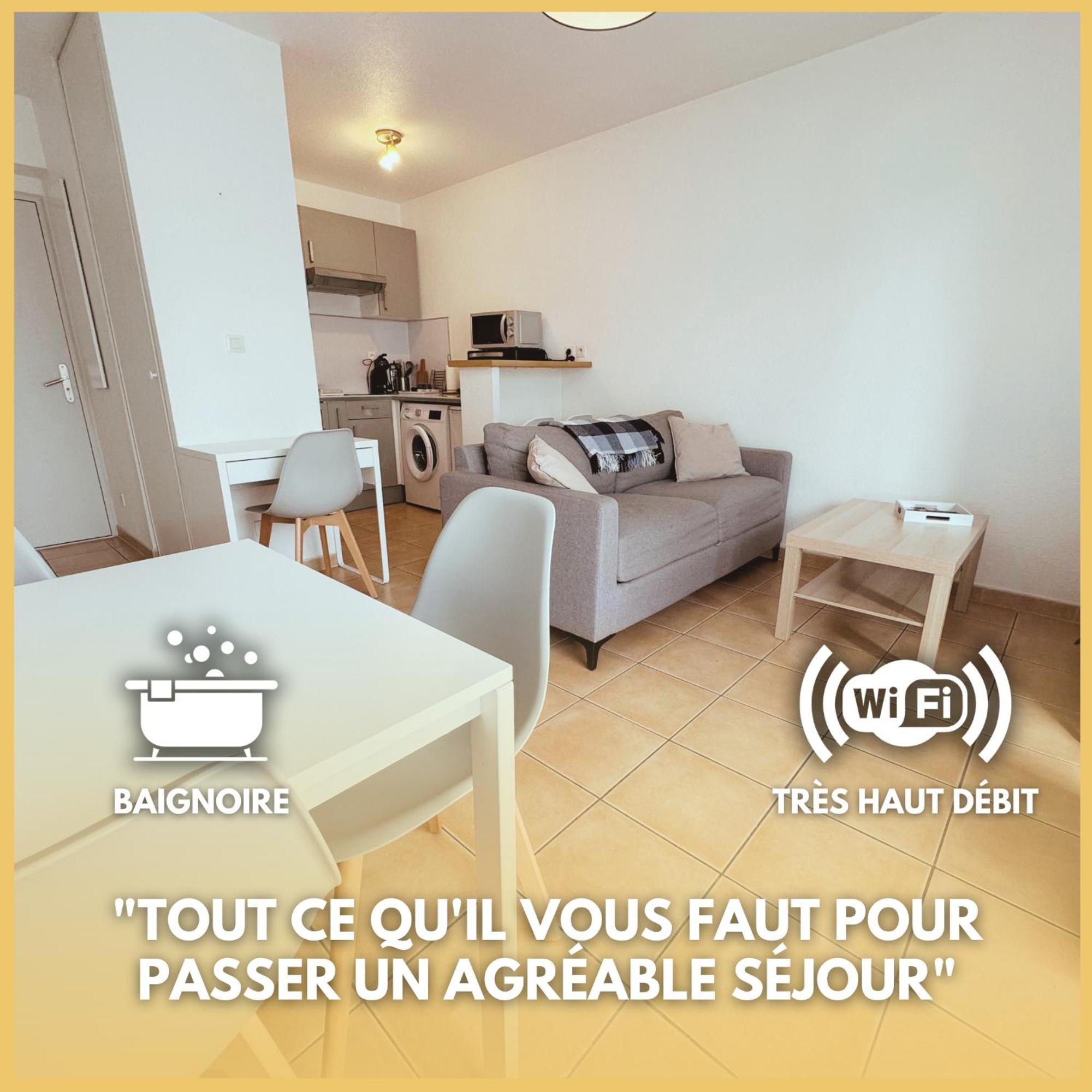 Appartement Residence Prive Avec Parking Wifi Clim Piscine อาวีญง ภายนอก รูปภาพ